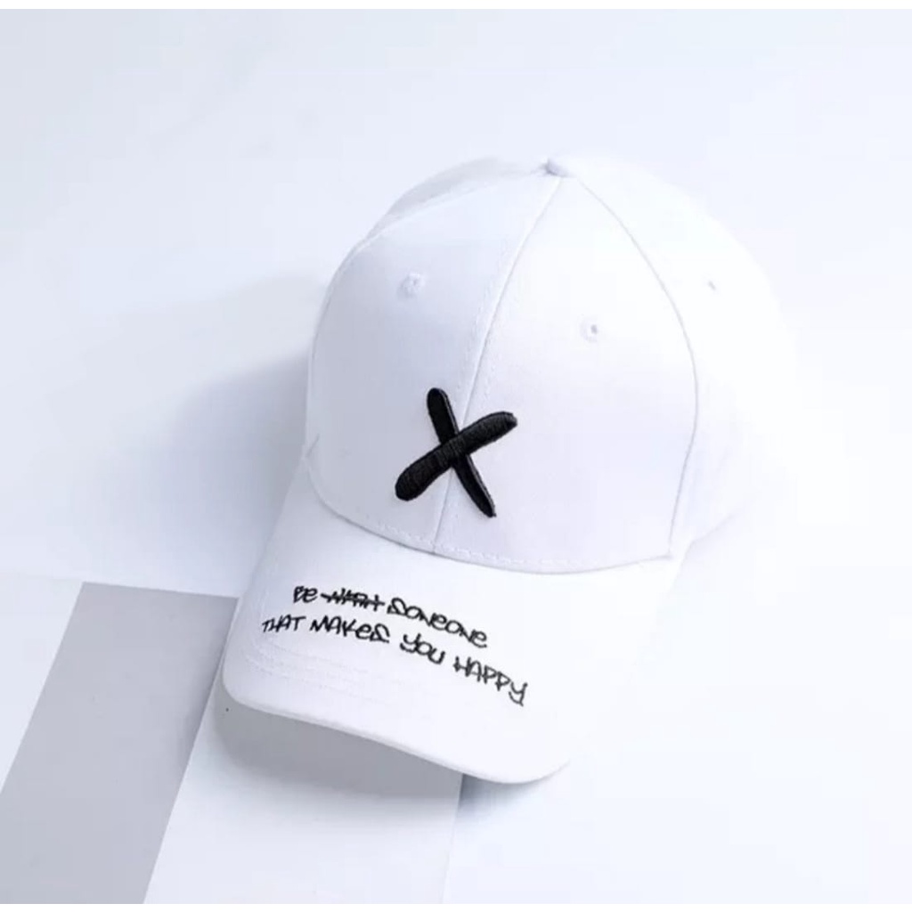 Topi Baseball Import X Sport Korea Topi Baseball Pria/Wanita X HATTERBARU