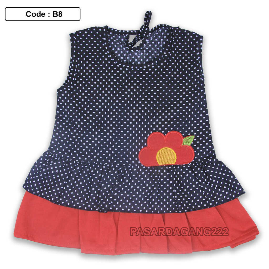 DRESS ANAK PEREMPUAN FLOWER B8