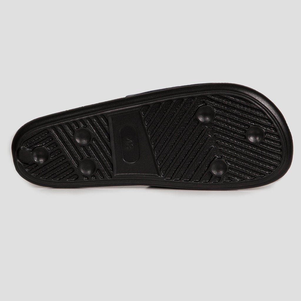 Sandal Kulit Jackwell Slide Black