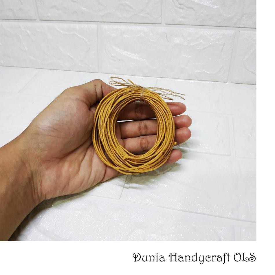 

(NEW ARRIVAL) Tali Kertas Natural Bahan Kerajinan Tangan DIY