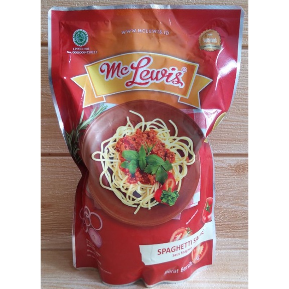 ✔MURAH Mc Lewis Spaghetti Sauce 1kg / Saos Spagetti