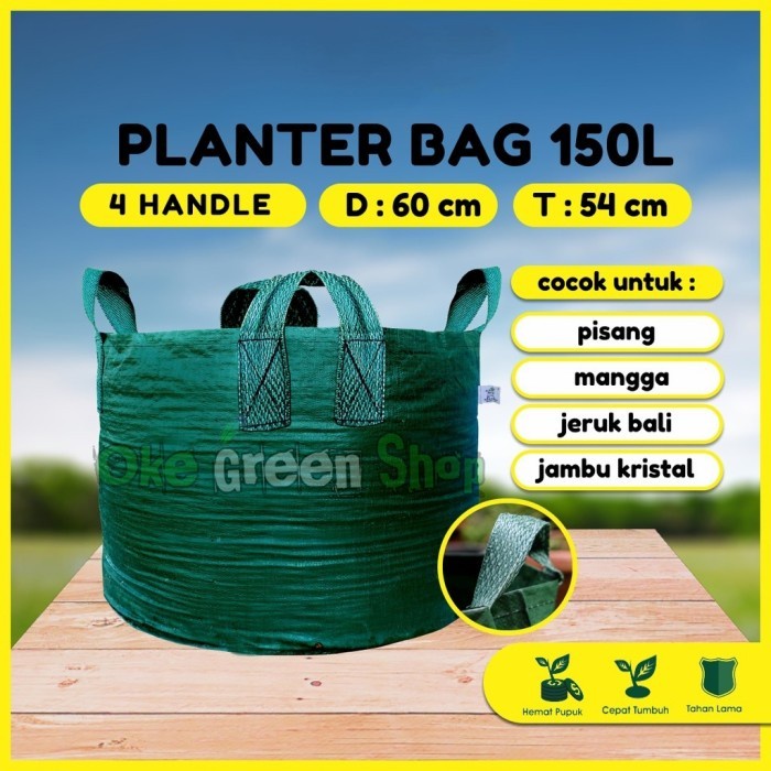 Eco Planter Bag 150 Liter/Planter Bag Murah/Planter Bahan Kuat Tebal