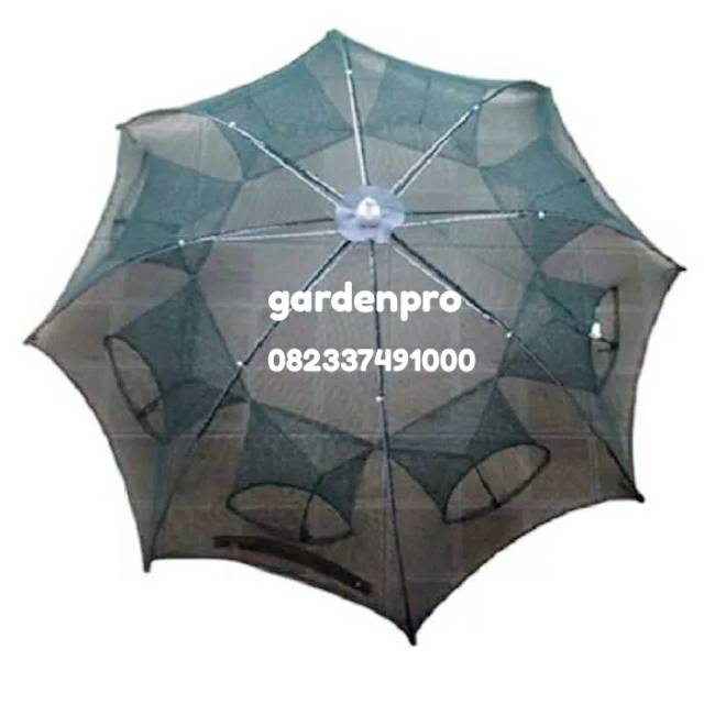 Payung Bubu Jaring Jebakan Perangkap Udang ikan Kepiting Model Payung