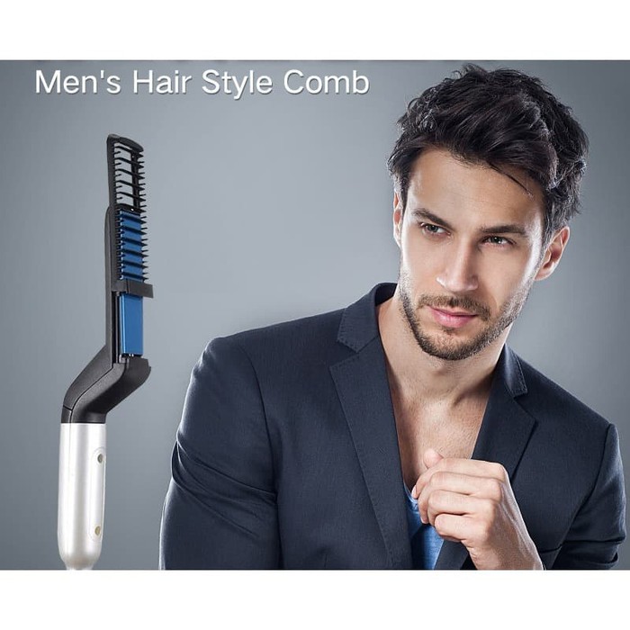 M Styler Mstyler Electric Ceramic Flat Iron Hair Styling for Men