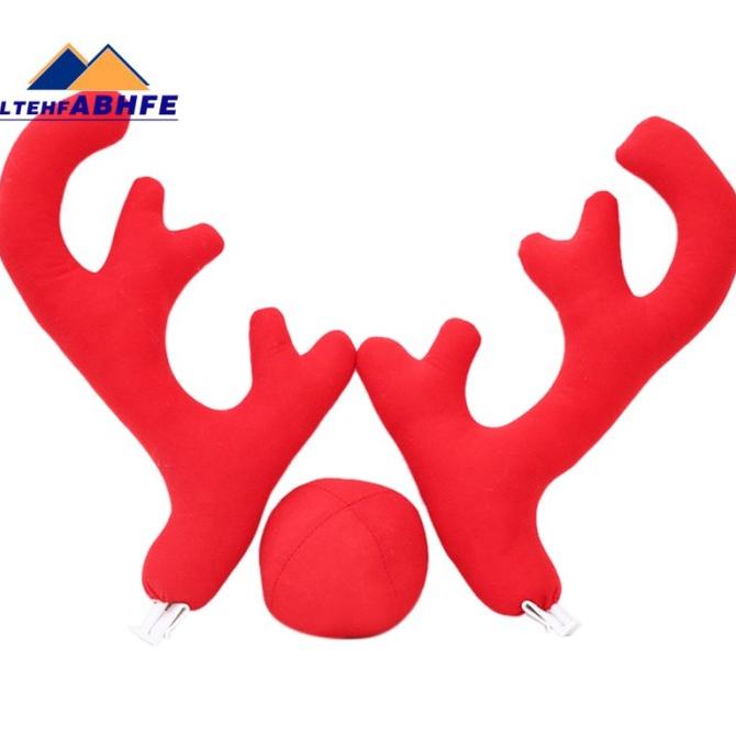 

CAR UNIVERSAL CHRISTMAS ANTLER CLOTH COVER CHRISTMAS GIFT REIND DGFXG6563