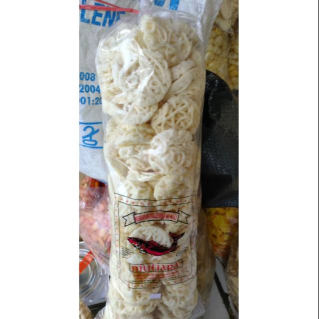 

Kerupuk palembang mutiara 1bal khusus grab/gojek