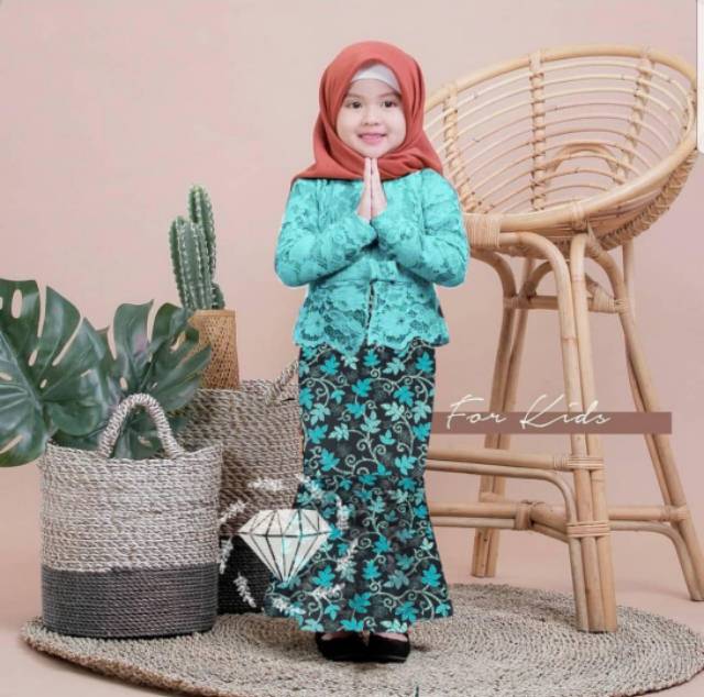 SET SHIREEN BATIK KID MS ADA VIDEO PRODUK ASLI