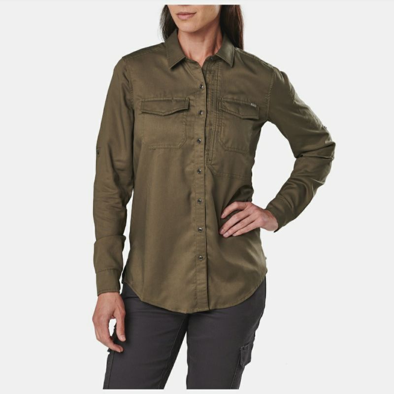 Kemeja Tactical 5.11 Nikita Long Sleeve Shirt - 511 Original Outdoor