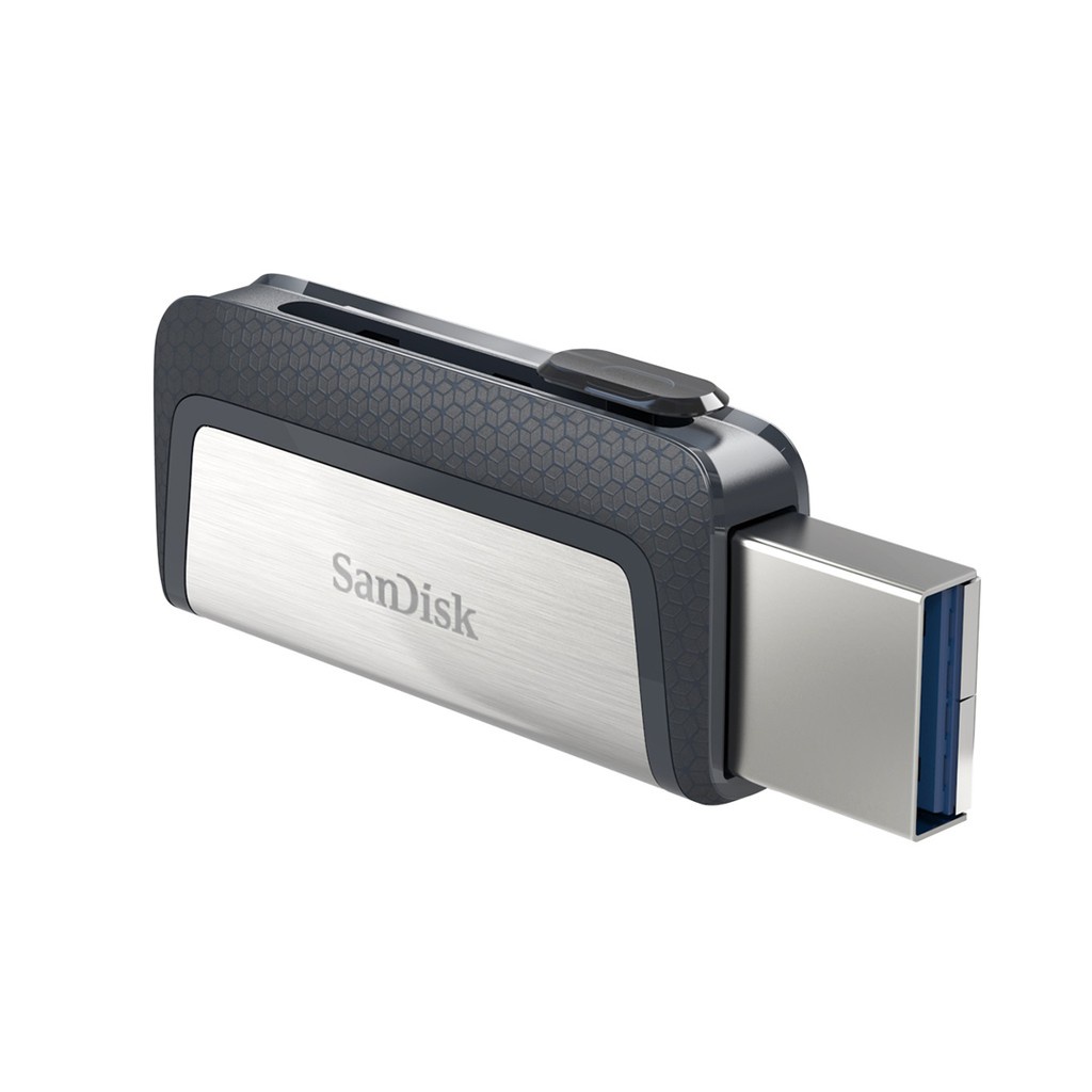 Flashdisk 64 GB | Dual Drive OTG USB Type C Sandisk Dual Drive SDDDC2 64GB - Garansi  5 Tahun