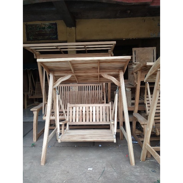 AYUNAN KAYU MINIMALIS - AYUNAN TERAS