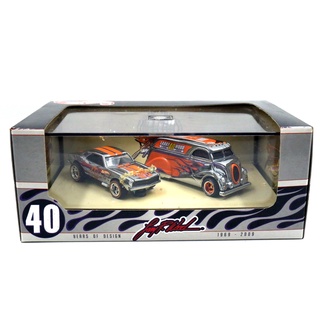 Image of thu nhỏ Hot Wheels 67 Camaro & Deco Delivery Chrome Years Of Design - No. 00097 #0