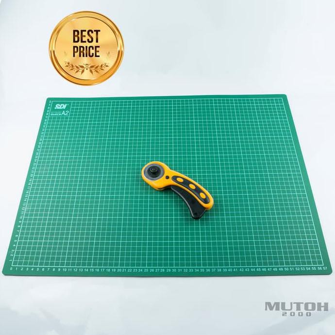 

JUAL Rotary Cutter + Cutting Mat A2 SDI