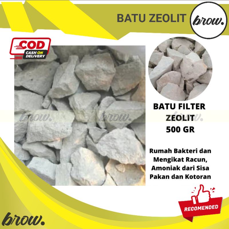 BATU ZEOLIT MEDIA FILTER PENJERNIH AIR AQUARIUM AQUASCAPE BATU ZIOLITE