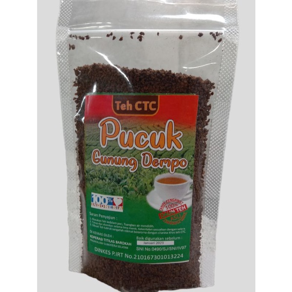 

(bisa COD) teh ctc PUCUK GUNUNG DEMPO PAGAR ALAM