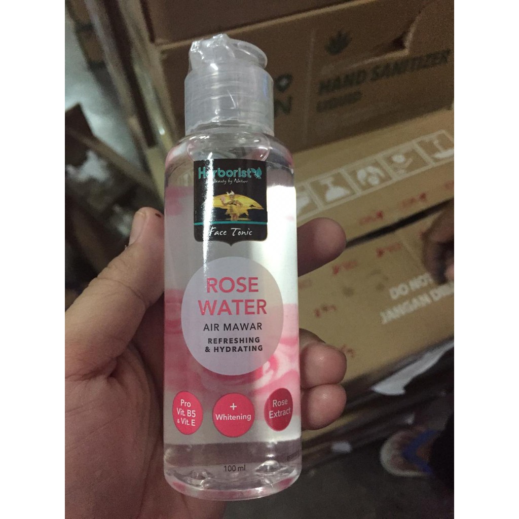 Herborist Rose Water Air Mawar 100ml Indonesia