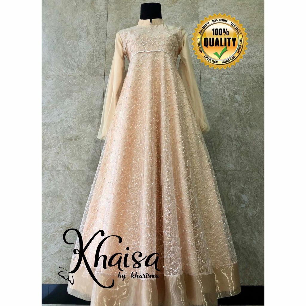 Gaun Pengantin Brokat Syari - Model Gaun Pengantin