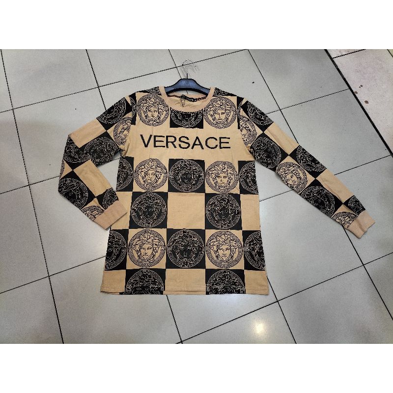 kaos panjang versace import premium