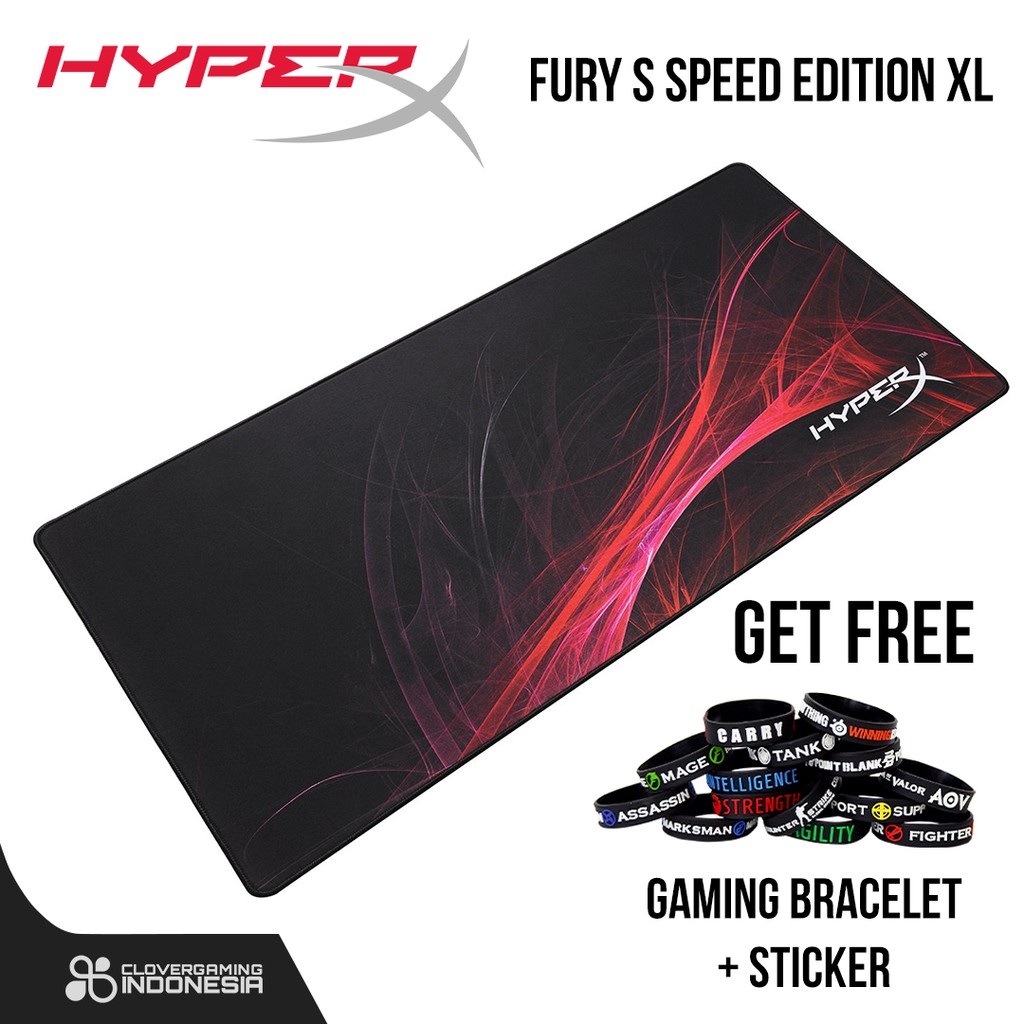 HyperX Fury S Speed Edition XL Gaming Mousepad Xtra Large Extended (900 x 420 x 3mm)