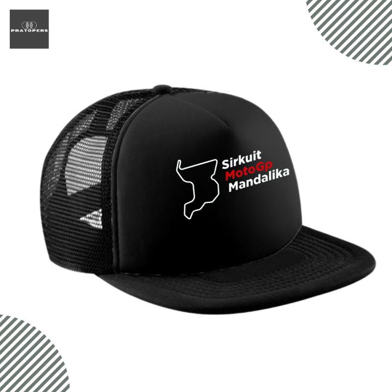 Topi Jaring Mandalika Racing Team Indonesia | Topi Bucket Mandalika Racing Team Indonesia