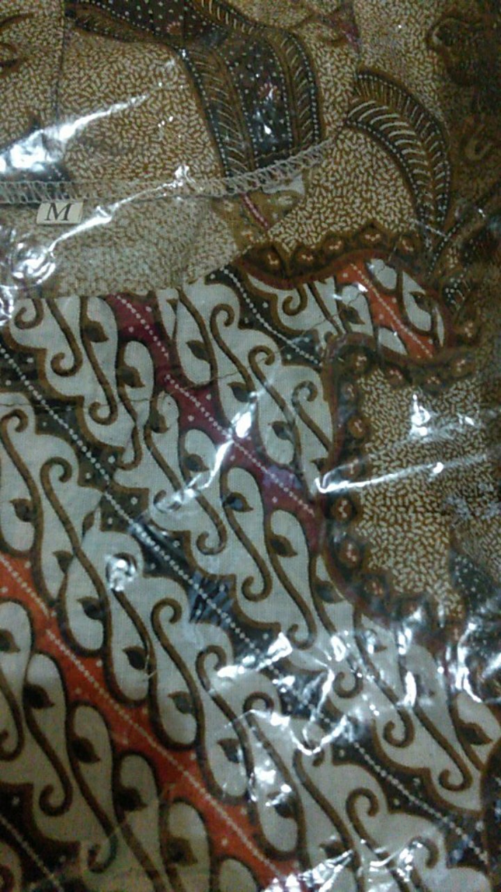 Atasan Batik Wanita Blouse Batik Motif Daun Mas Bintang Batik Pekalongan Fashion Wanita Batik Jumbo