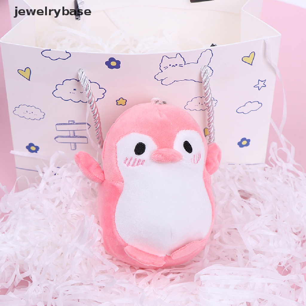 (jewelrybase) Gantungan Kunci Boneka Penguin 12CM Bahan Plush Untuk Anak