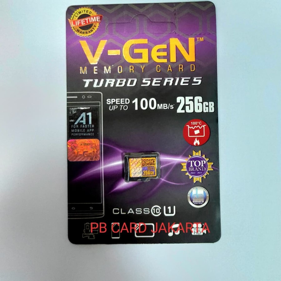 MICRO SD V-GeN 8GB 16GB 32GB 64GB 128GB TURBO CLASS 10 ( COD )