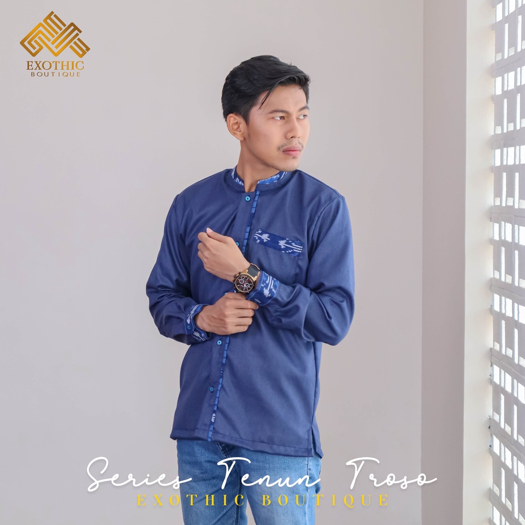 COD_KOKO_DEWASA_KOMBINASI_TENUN_LENGAN_PANJANG_SAKU_DEPAN_BAJU_KOKO_PAKISTAN_PAKAIN_MUSLIM_PRIA_TENU