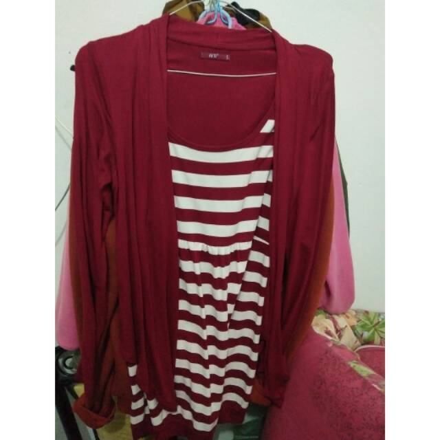 Atasan wanita AKO size s/m model strech