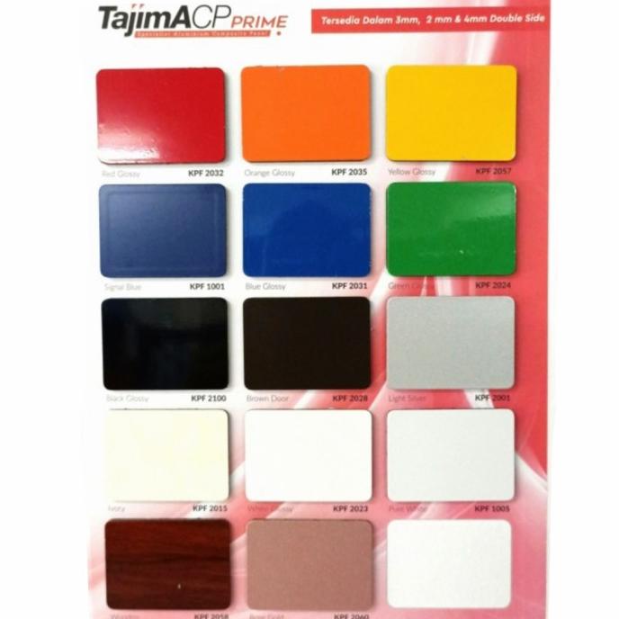/////] Aluminium Composite Panel/ACP/Papan Komposit Aluminium122x244 tebal3mm