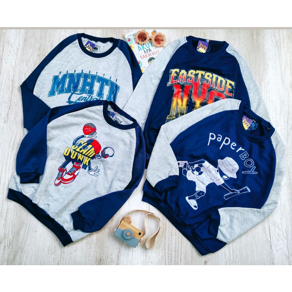 SWEATER ANAK LAKI LAKI 2TH-12TH 