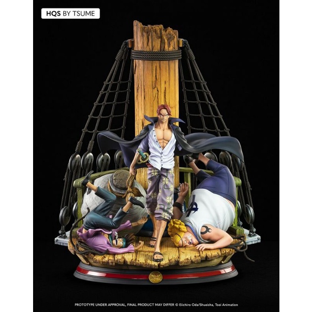 Action Figure Statue Resin HQS Tsume Art One Piece Shanks
