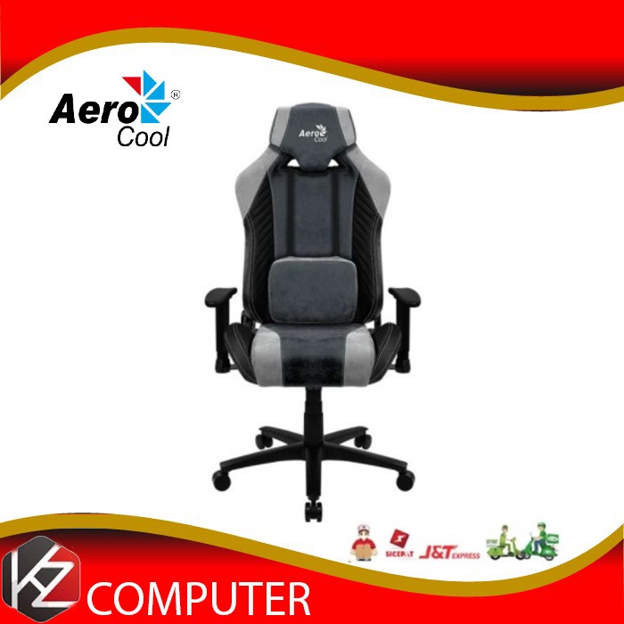 AEROCOOL BARON STEEL BLUE AEROSUEDE GAMING CHAIR