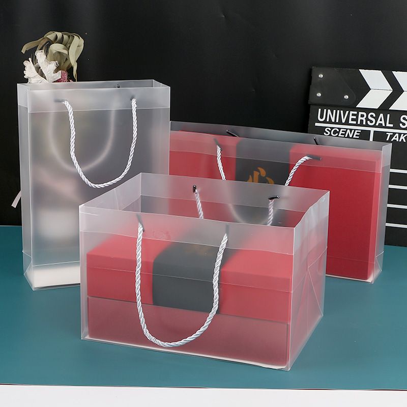 

PAPER BAG PVC TRANSPARANT DOVE / KANTONG MIKA POLOS IMPORT BEST SELLER