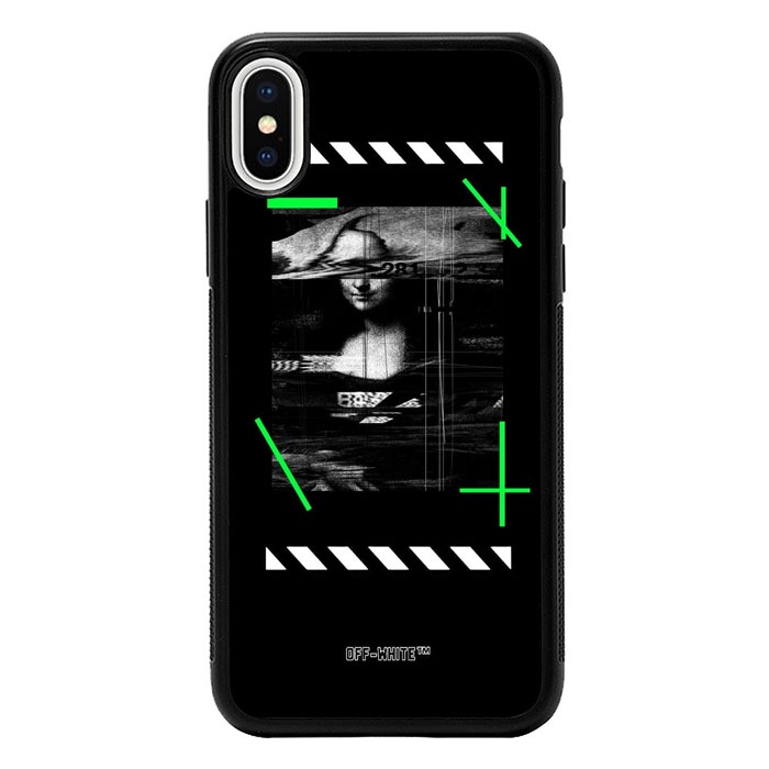 Case Casing Iphone 6 7 8 X Xr Xs Max Plus Off White Monalisa B0740