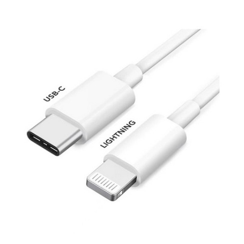 Lightning To USB Cable 1 Meter / Kabel Type C to Lightning