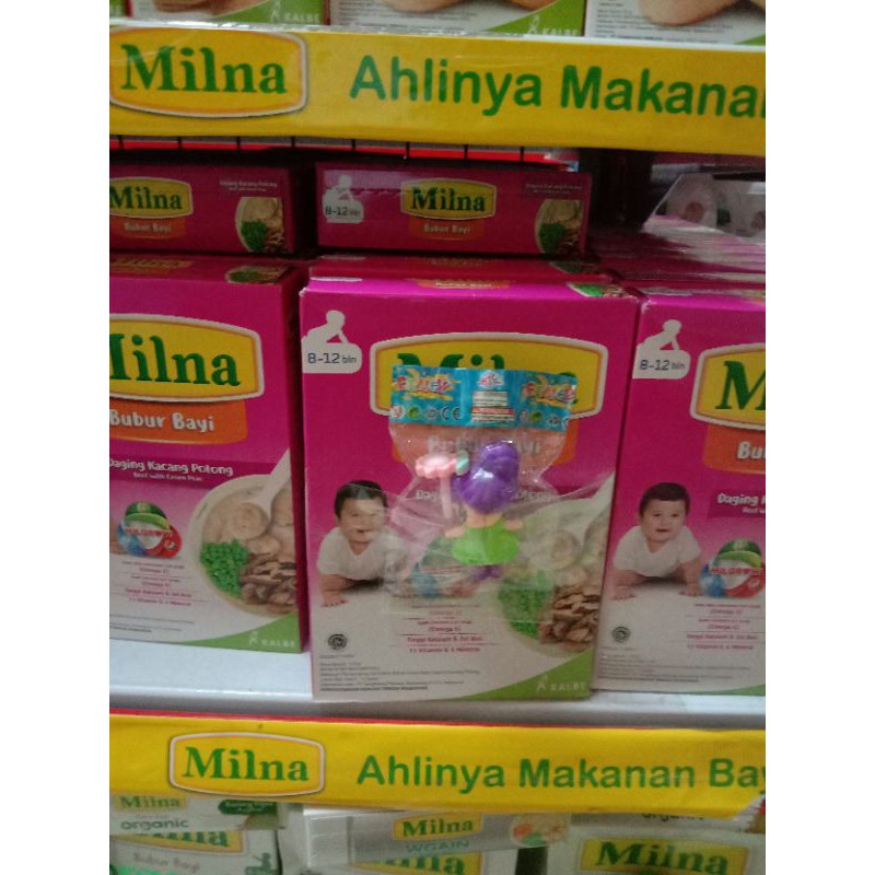 

milna daging kacang polong 8-12 bulan