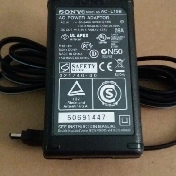 Adaptor Charger handycam Sony original