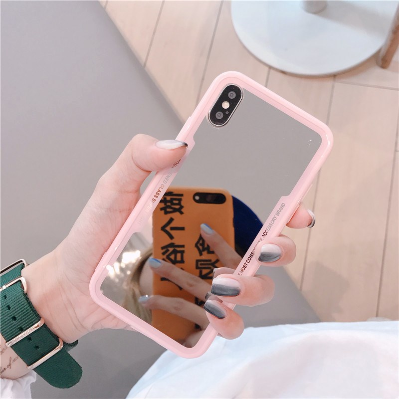 Fashion Mirror Casing Soft Case iPhone 11 12 mini Pro Max 6 Plus 6S Plus 7 Plus 8 8+ SE 2020 X XS XR XS Max Factory Price