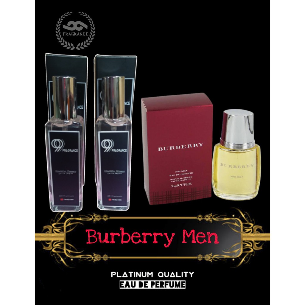 Burberry Man REFILL Platinum Quality by 99fragrance