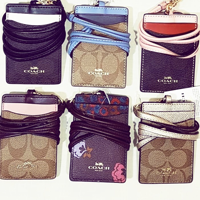 

Dompet ID Card coach original coach lanyard