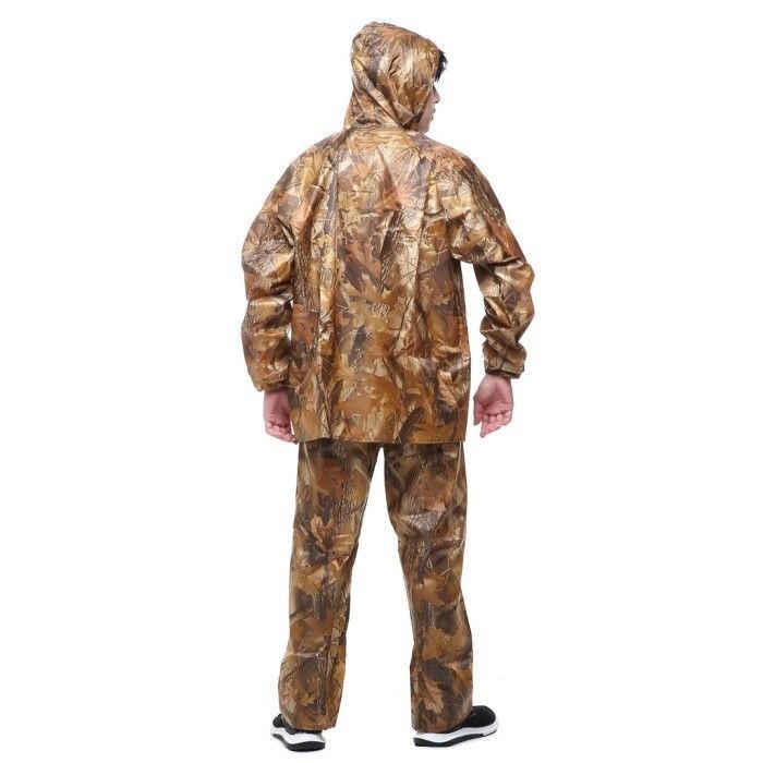 Jas Hujan KUMBANG Stelan Motif Daun Hutan Army Setelan High Quality Raincoat