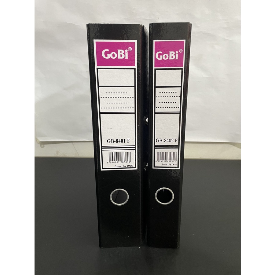 

GOBI 8401 / GOBI 8402 ORDNER Folio 2 Ring Black Lever Arch File
