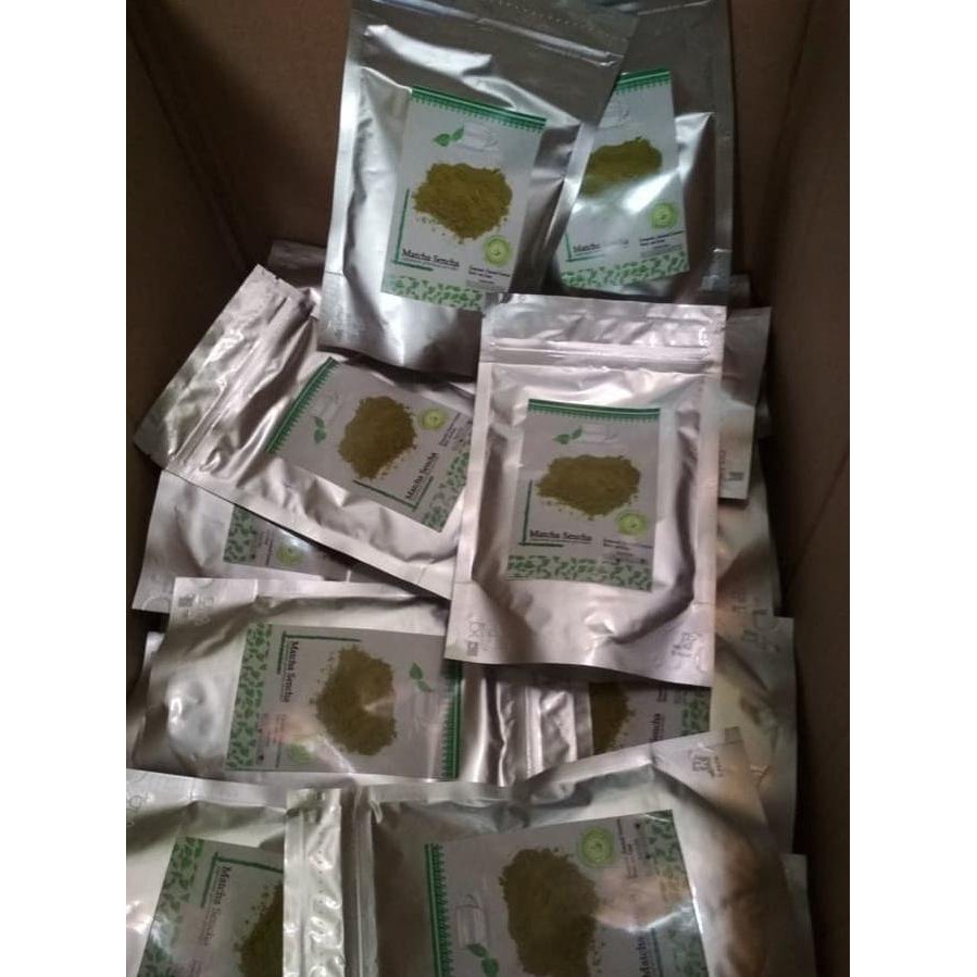 

Qb1T 100Gr Teh Hijau Matcha Japanese Greentea Sencha Green Tea Powder Bubuk 58Jw