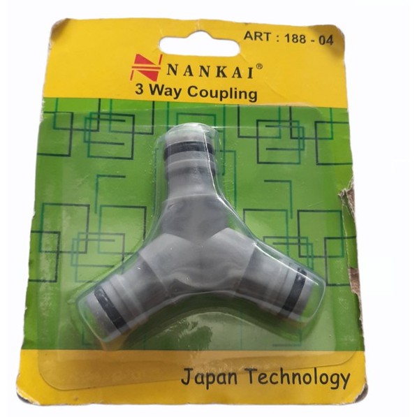 PENCABANG SELANG SAMBUNGAN SELANG CABANG 3 KONEKTOR SELANG AIR NANKAI 3 WAY HOSE COUPLING CABANG 3