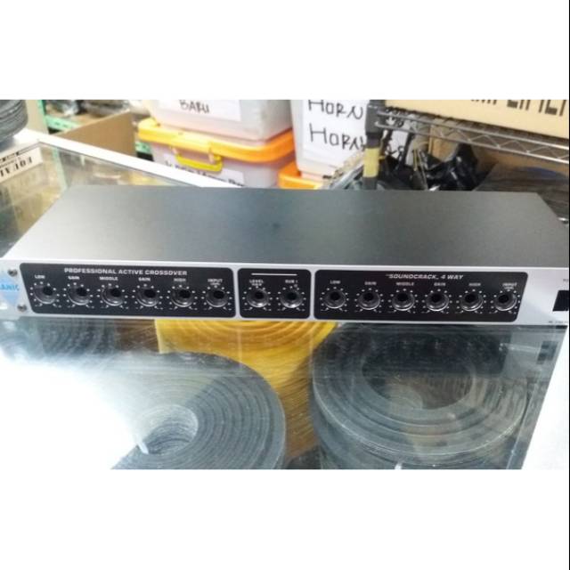 Box Crossover Active 4 Way SOUNDCRACK