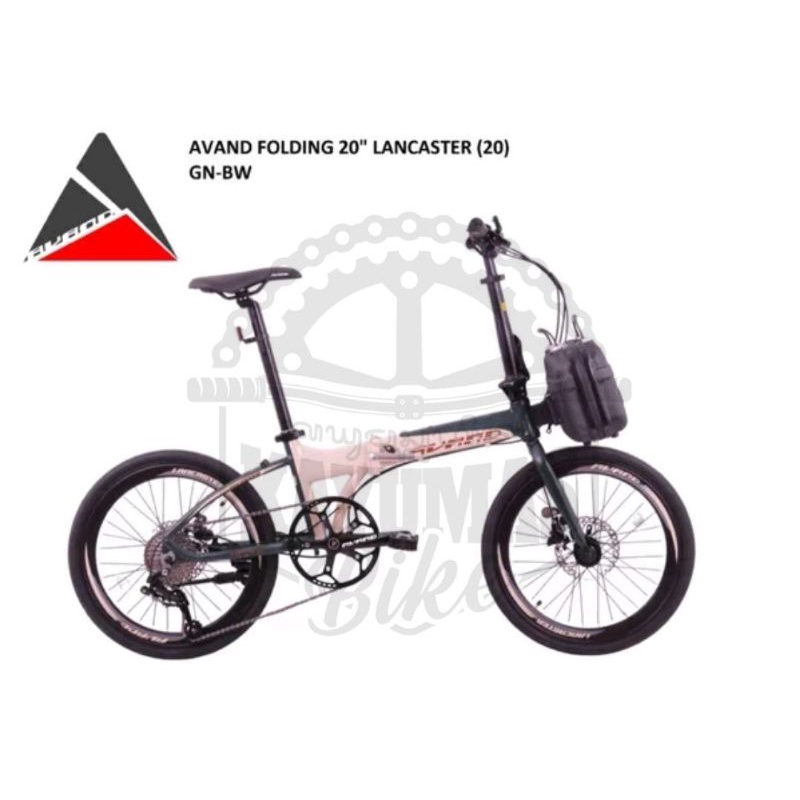 SEPEDA LIPAT 20 451 AVAND LANCASTER 10 SPEED