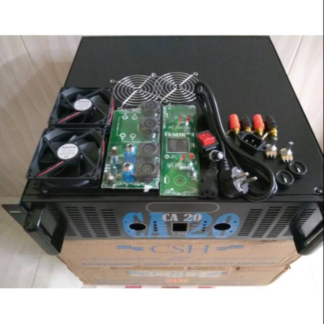 Box CA 20 plus aksesoris Box Power Amplifier CA 20 plus aksesoris