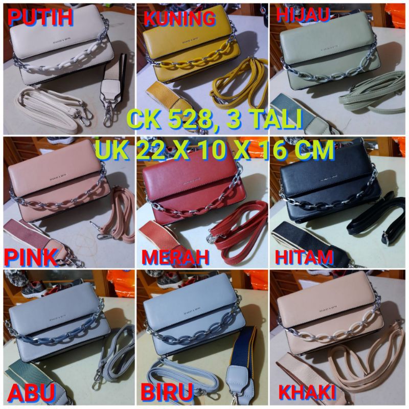 Tas fashion ck 528 import 3 tali &amp; 7060-1 import 2 tali  handbags selempang