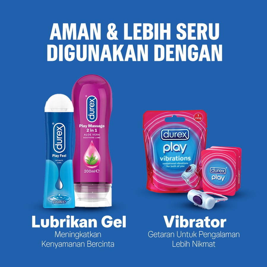 DUREX EXTRA SAFE ISI 12 KONDOM AMAN