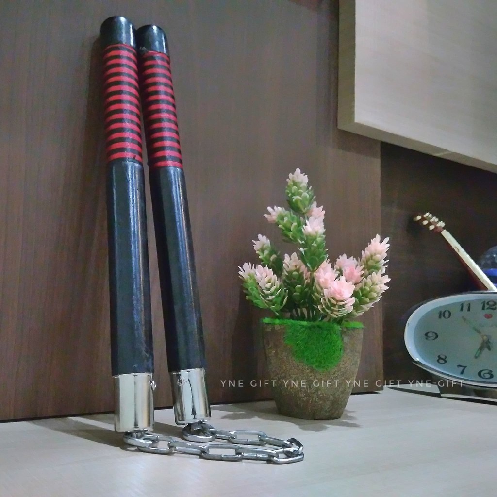 Hot Sale! Double Stick Kayu DSK02, Nunchaku, Chaku, Dobel Stick